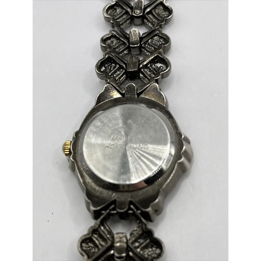 Christina Women's Quartz Watch Black Dial Bracelet Band- New Battery‎